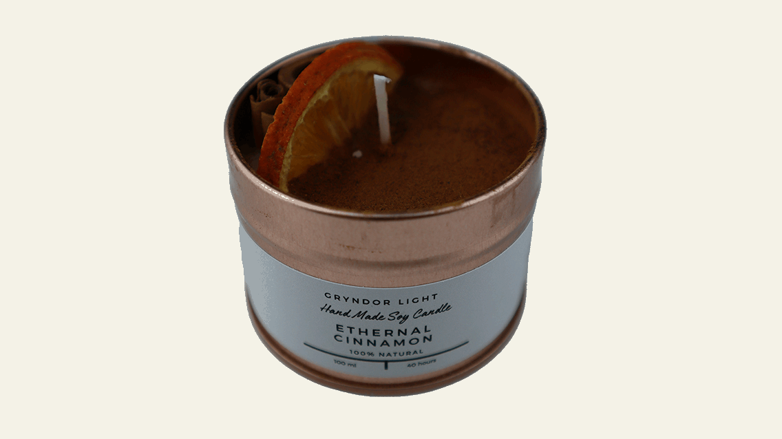 Lumanare Parfumata Ethernal Cinnamon Aromatherapy